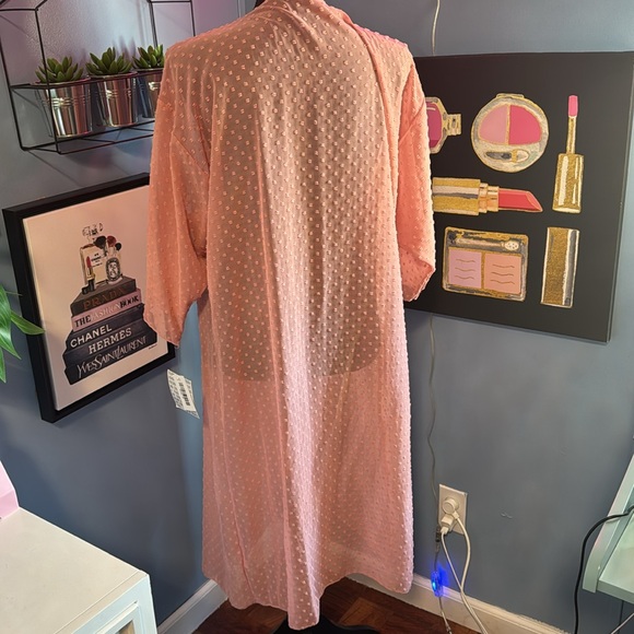 Lularoe shirley pink cardigan - Picture 5 of 5